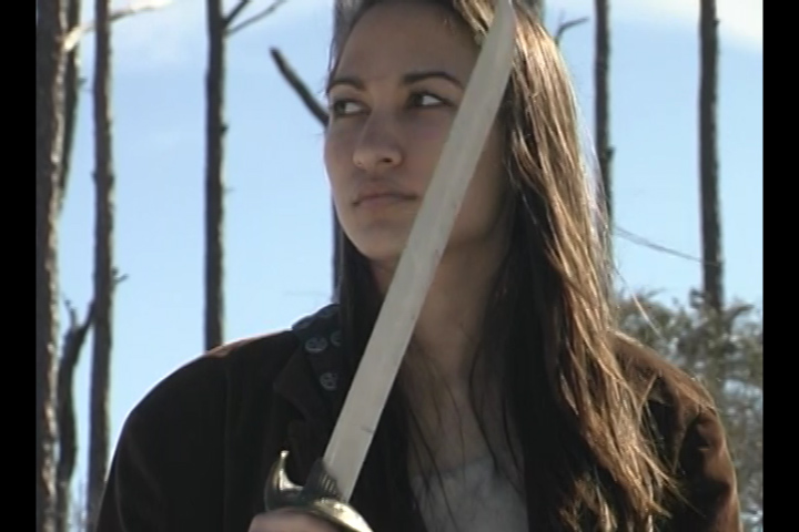 Alicia Hanley in the role of Onyx